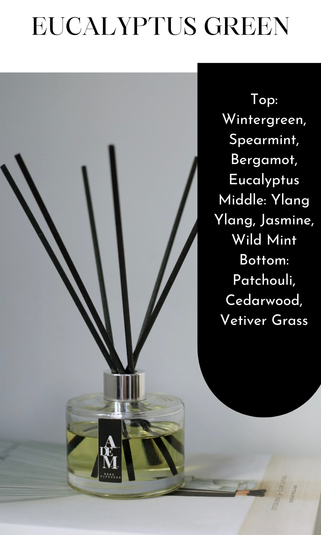 EUCALYPTUS GREEN REED DIFFUSER