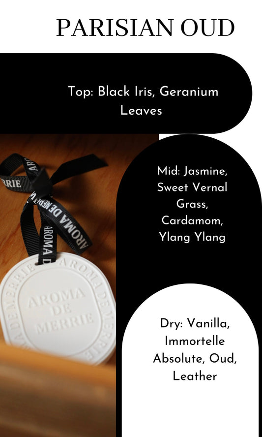 Parisian Oud Ceramic Stone Diffuser